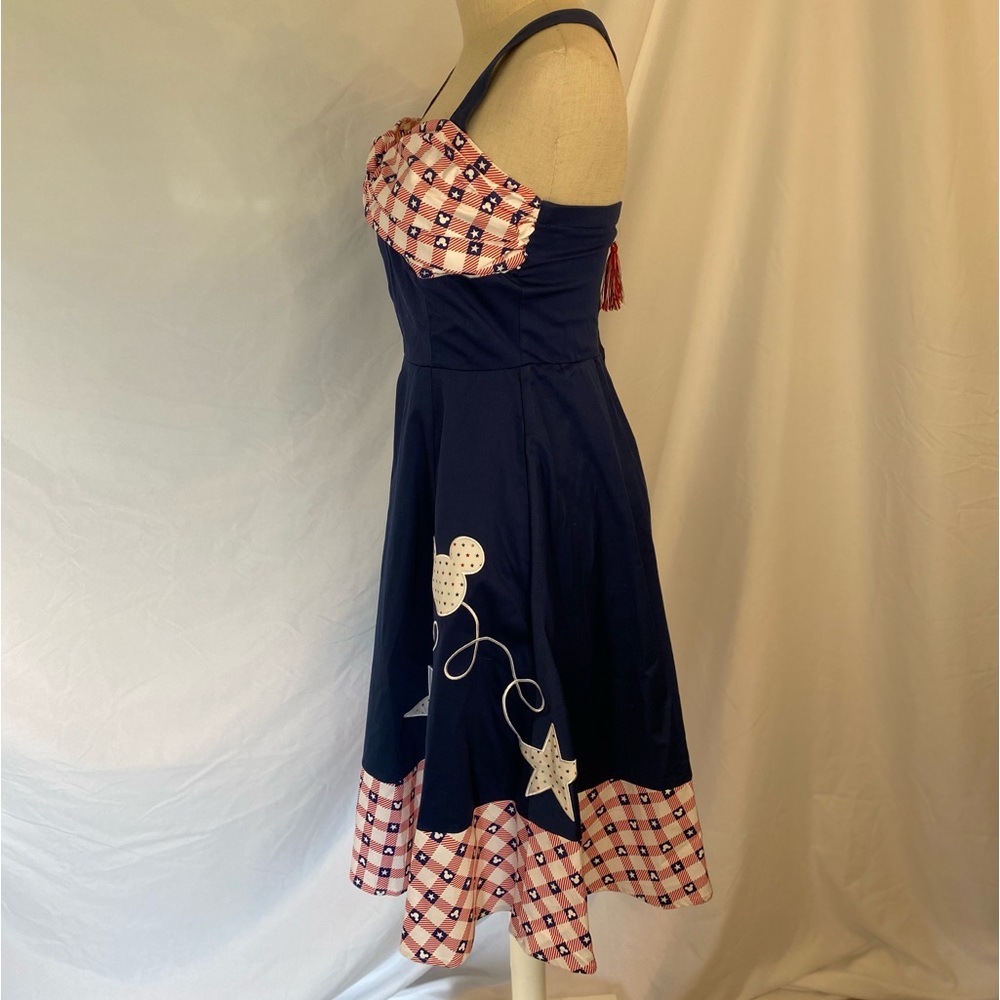 Disney Parks All American Girl Dress and Mickey Ears - Picture 6 of 8